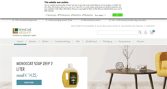 Desktop Screenshot of monocoatwebshop.nl