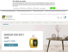 Tablet Screenshot of monocoatwebshop.nl